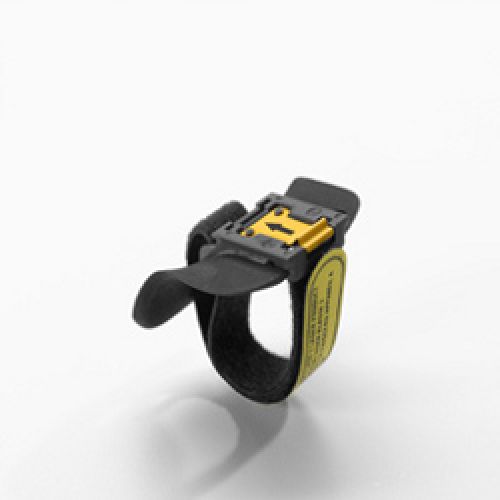 Zebra finger strap, short