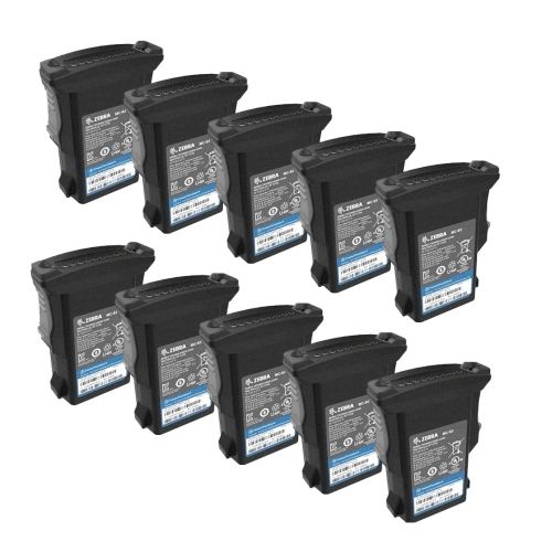 Zebra spare battery, pack of 10