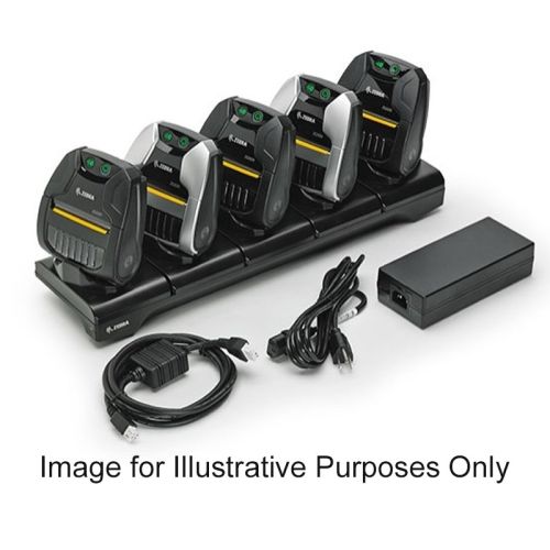 Zebra charging station, 5 slots Zebra charging station, 5 slots