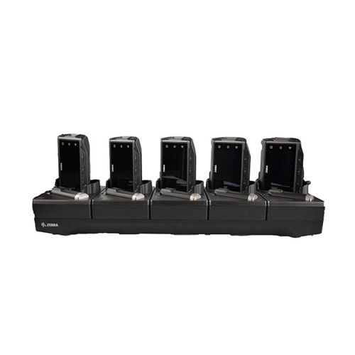 Zebra battery charging station, 5-slot Zebra battery charging station, 5-slot