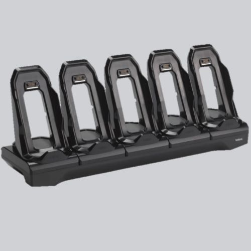 Zebra charging station, 5 slots Zebra charging station, 5 slots