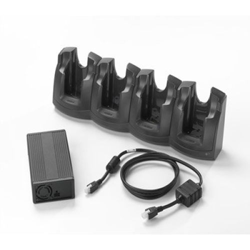 Zebra charging station, 4 slots Zebra charging station, 4 slots