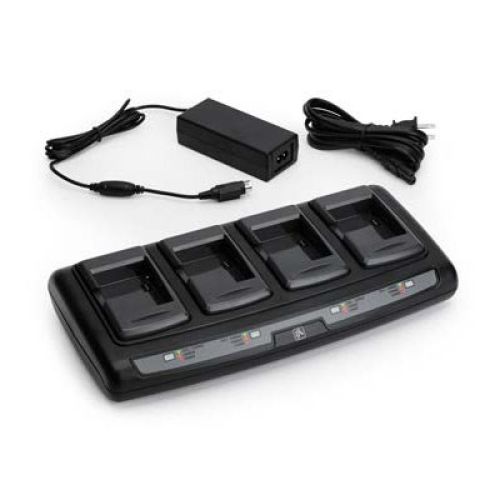 Zebra battery charging station, 4-Slot, UK