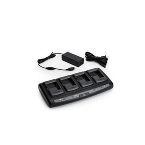 Zebra charging station, 4-Slot, UK