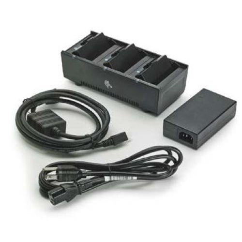 Zebra battery charging station, 3 slots Zebra battery charging station, 3 slots