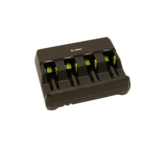 Zebra battery charging station, 4 slots Zebra battery charging station, 4 slots