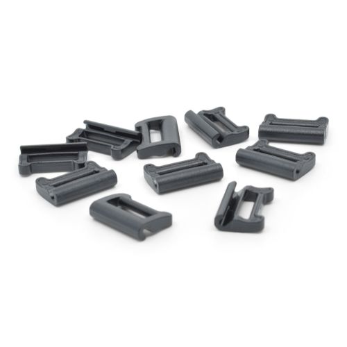 Zebra spare buckles, 10 pcs. Zebra spare buckles, 10 pcs.