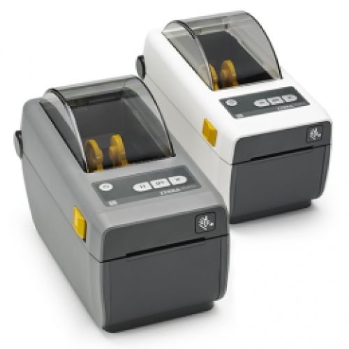 Zebra ZD410, 12 dots/mm (300 dpi), MS, RTC, EPLII, ZPLII, USB, BT (BLE, 4.1), Wi-Fi, white