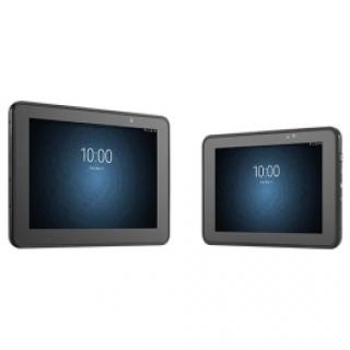 Zebra ET50 Tablet: 21 cm (8,3''), kapacitív, multi-touch - több érintéses kijelző, kamera (8MP), webkamera (2MP), USB (3.0), Bluetooth, Wi-Fi (802.11ac), audió, NFC, Micro SD foglalat, 1920x1200 pixel, Intel Atom, 1.6GHz, RAM: 2 GB, Flash: 32 GB, Android (5.1), IP65, tartalmaz.: akkumulátor, külön rendelendő: tápegység