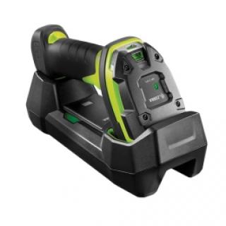 Zebra LI3678 Bluetooth , ipari, vonalkód olvasó, 1D, linear imager, standard range, FIPS tanusítvány,, multi-interfész (RS232, KBW, USB), IP67 védettség, interfész kábelt, töltő/adatátviteli dokkolót, tápegységet, nem tartalmaz, szín: fekete, zöld