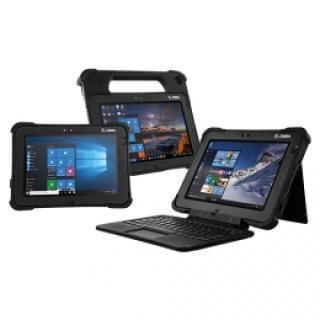Zebra XSLATE L10 Tablet: 25,7cm (10,1''), GPS, kamera (13MP), előlapi kamera (5MP), fényerő: 500cd, Bluetooth, Wi-Fi (802.11ac), audió, 4G (LTE), NFC, Micro SD foglalat, 1920x1200 pixel, Qualcomm Octa Core, 2.2GHz, RAM: 4 GB, eMMC: 64 GB, Android (8.1), IP65, tartalmaz.: tápegység, tápkábel, akkumulátor
